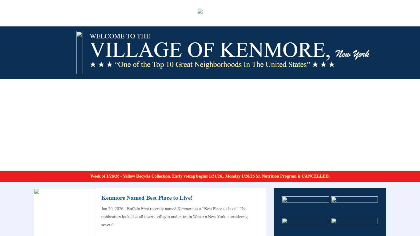 Village of Kenmore